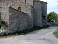 Église romane, Vieux-Village - Les Chemins du Patrimoine -
Saint-Julien-le-Montagnier