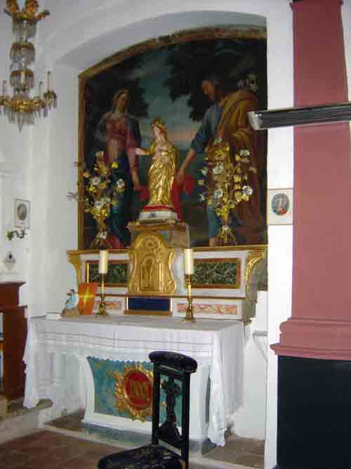 Église, intérieur, hameau des Rouvières - Les Chemins du Patrimoine -
Saint-Julien-le-Montagnier