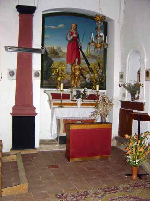 Église, intérieur, hameau des Rouvières - Les Chemins du Patrimoine -
Saint-Julien-le-Montagnier