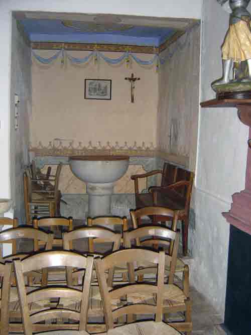 Église, intérieur, hameau des Rouvières - Les Chemins du Patrimoine -
Saint-Julien-le-Montagnier