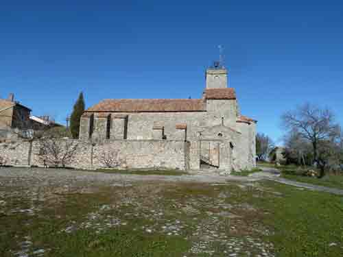 Église romane, Vieux-Village - Les Chemins du Patrimoine -
Saint-Julien-le-Montagnier