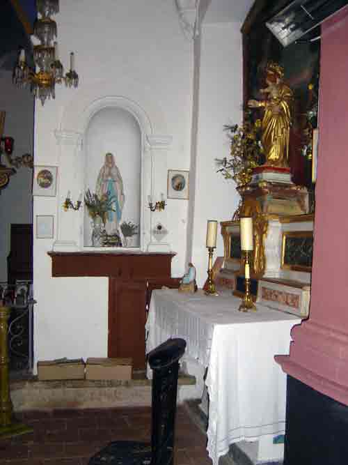 Église, intérieur, hameau des Rouvières - Les Chemins du Patrimoine -
Saint-Julien-le-Montagnier